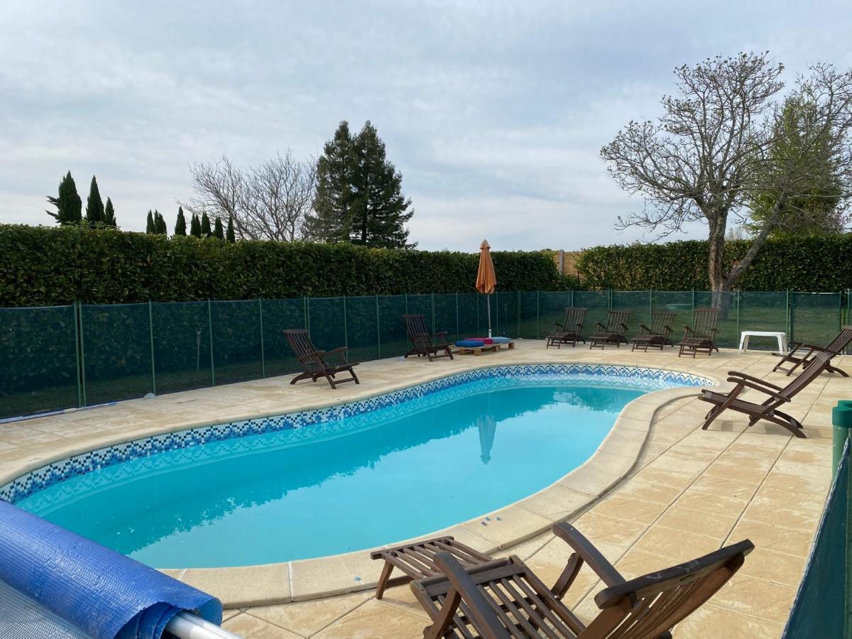 Minzac Gite 3 Etoiles Avec Piscine Dordogne מראה חיצוני תמונה